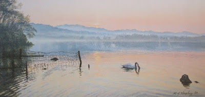An Early Morning Dip, Windermere