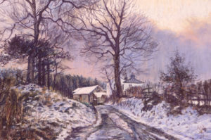 A Country Lane in Winter, Barrowford